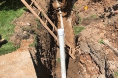 MAIN SEWER LINE WITH CLEANOUT 3